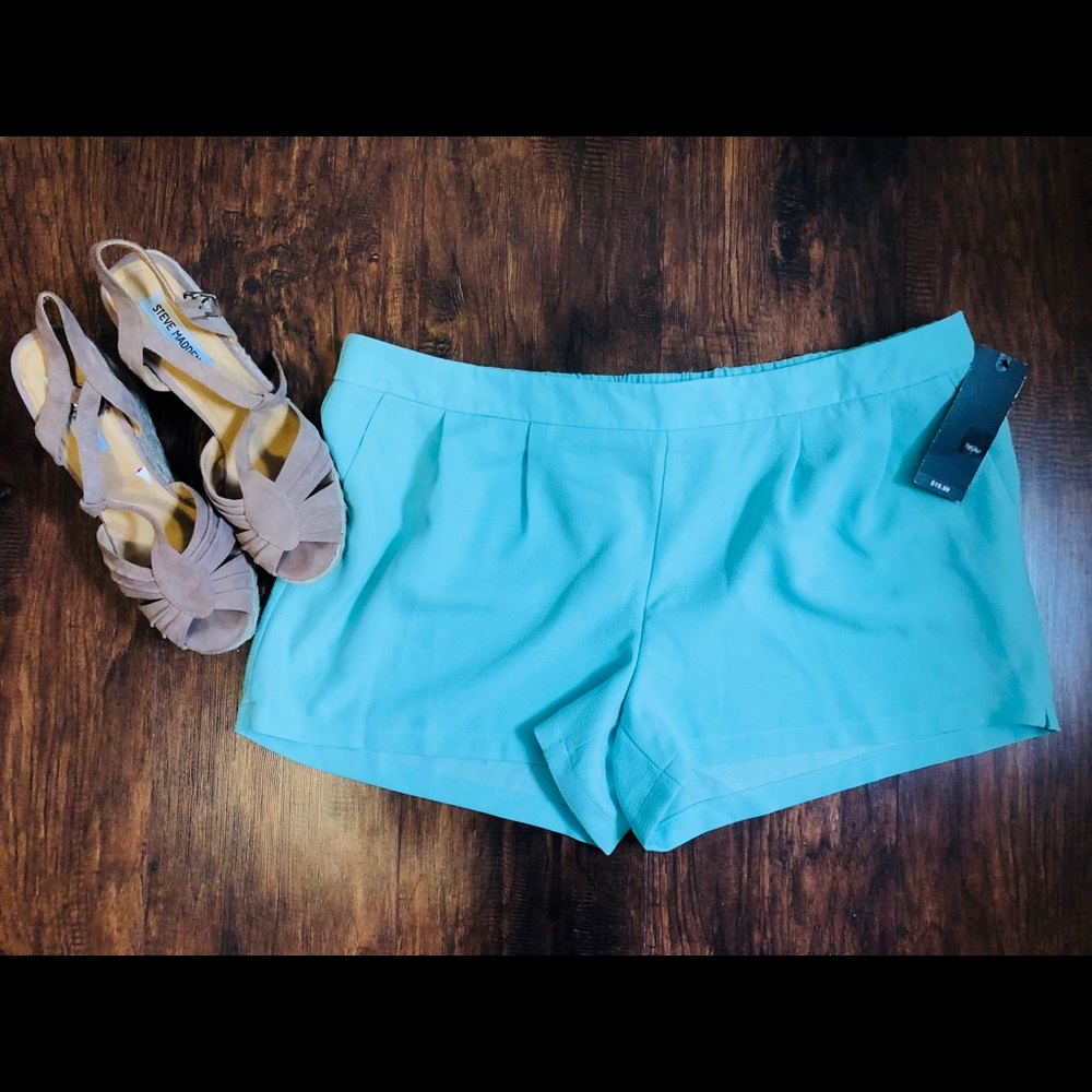 Mint shorts